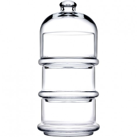 słoik do przechowywania ciasteczek lub cukierków, 3 poziomy