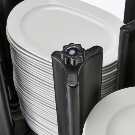 Wózek do transportu talerzy i półmisków