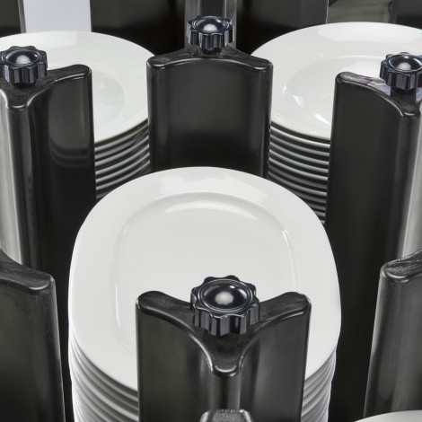 Wózek do transportu talerzy i półmisków