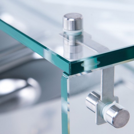 witryna chłodnicza nadstawna z szybą, 6 x GN 1/4