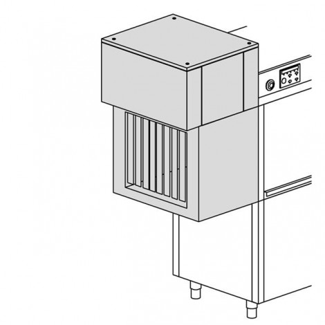 Moduł suszący o mocy 4,5 kW z wyjściem prostym, gwarantujący perfekcyjnie suche naczynia 