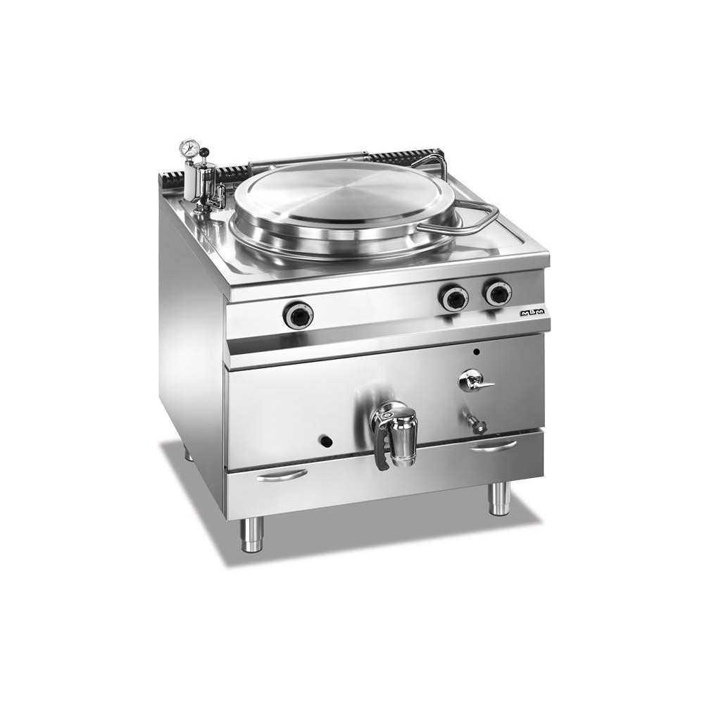 Kocioł warzelny gazowy 100l z grzaniem pośrednim 