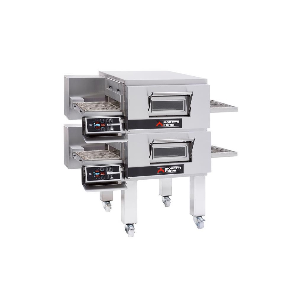 Wielofunkcyjny piec przelotowy, elektryczny TT98E 3 komory z podstawą