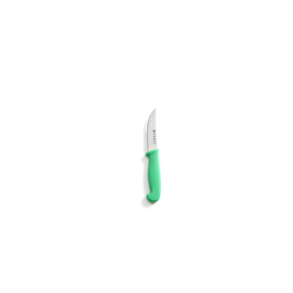 Nóż uniwersalny krótki HACCP - 90 mm, zielony 