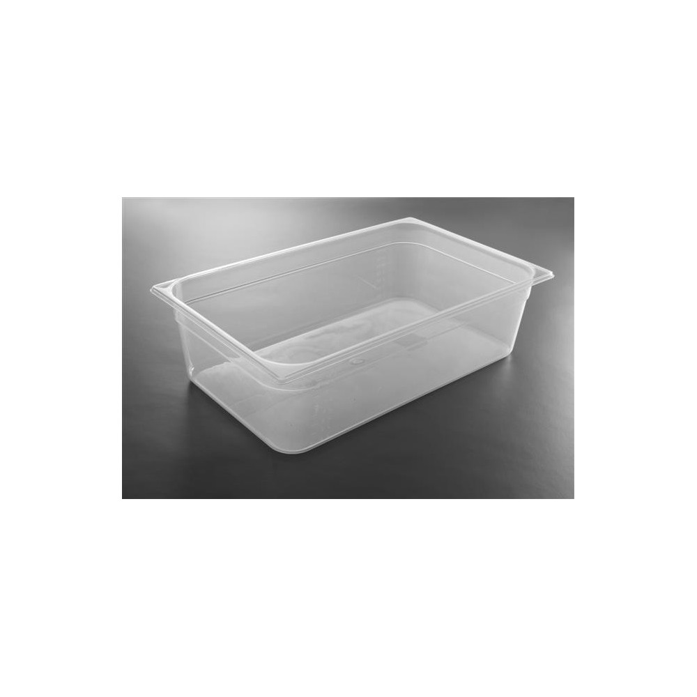 Pojemnik GN 1/1 z polipropylenu, HENDI, Profi Line, GN 1/1, 28L, transparentny, 530x325x(H)200mm