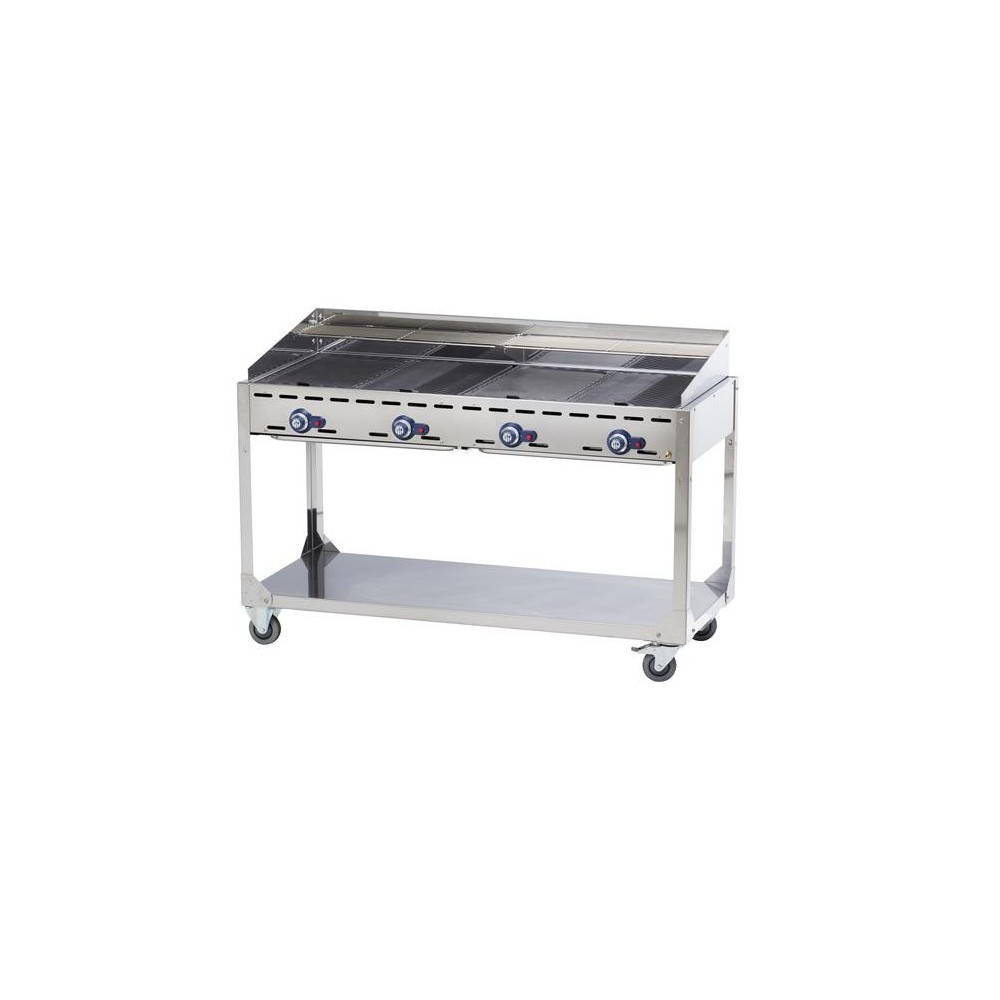 Grill gazowy Green Fire Profi Line 4-palnikowy 149607